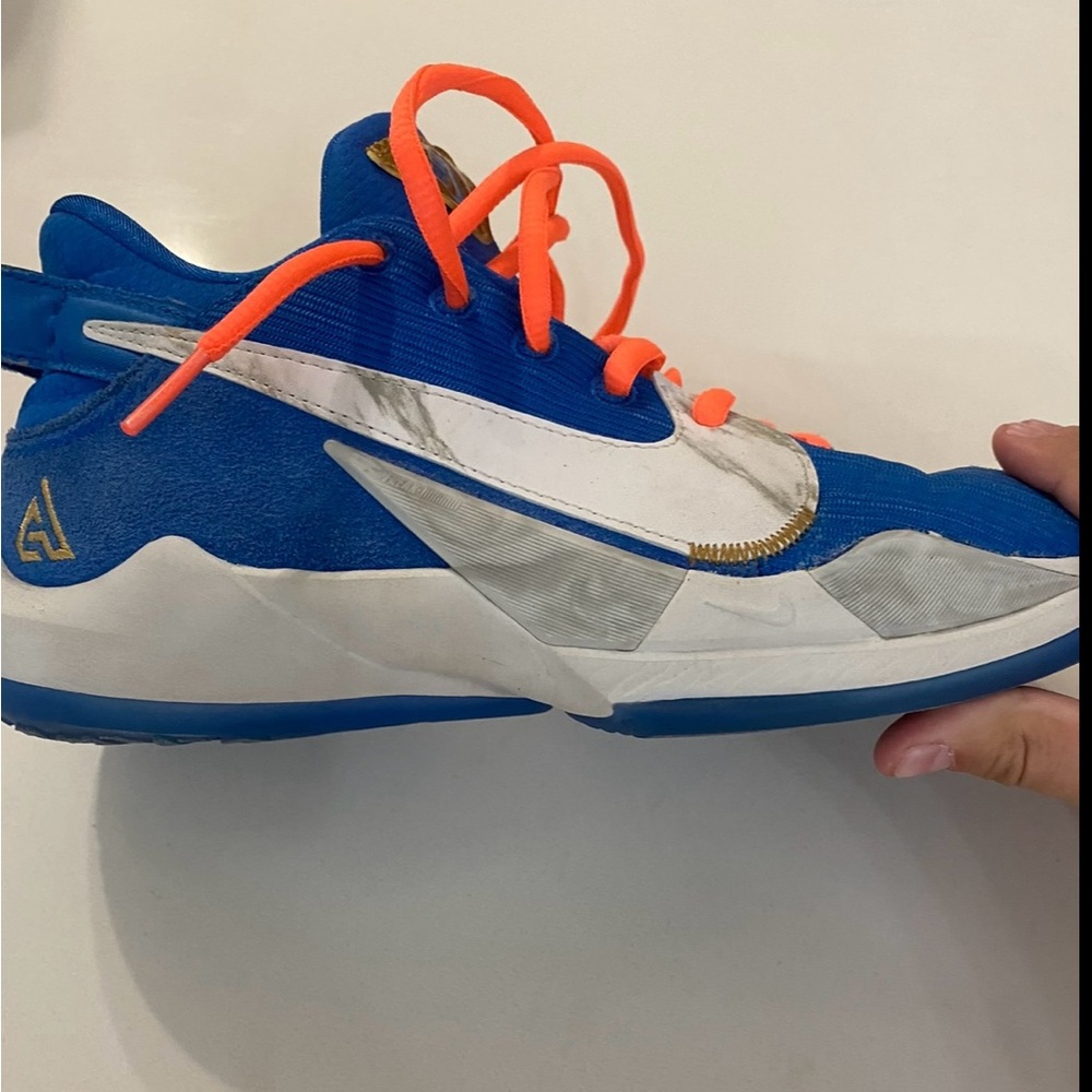 Greek Freak 2 size 5 blue and gold colorway - Picture 1 of 6